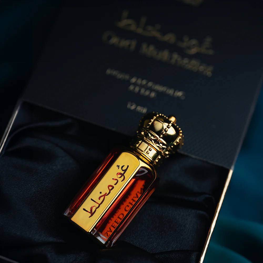 Saeed Ghani Oud Mukhallat Attar, For Men, 12ml Main Image
