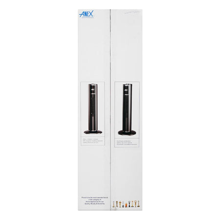 Anex Deluxe Fan Heater, 2000W, Black, AG-5015 - Image 4
