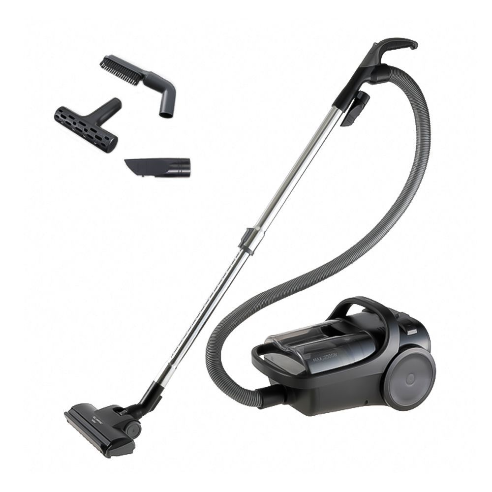 Panasonic Bagless Canister Vacuum Cleaner, 2000W, Jet Black, MC-CL605 - Main Image