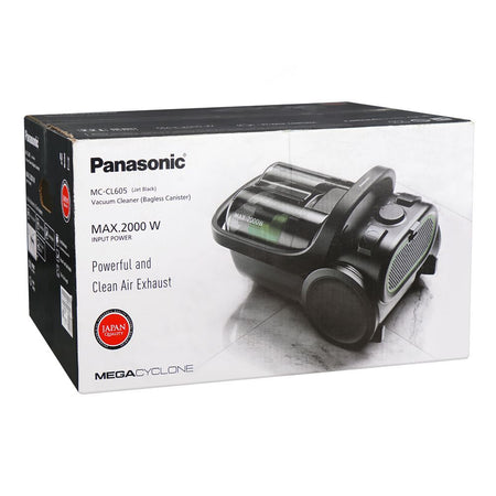 Panasonic Bagless Canister Vacuum Cleaner, 2000W, Jet Black, MC-CL605 - Image 4