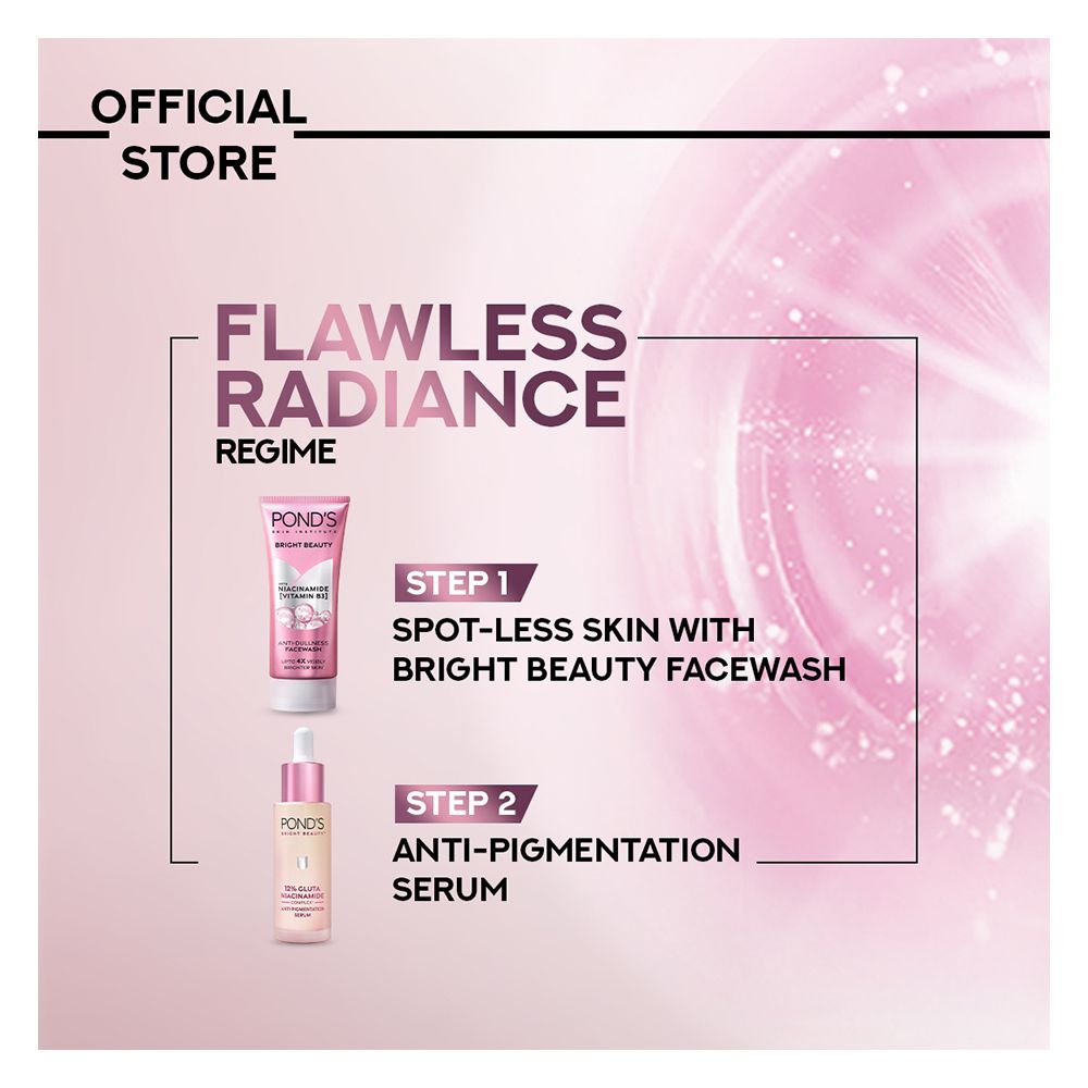 Pond's Bright Beauty 12% Gluta Niacinamide Anti Pigmentation Serum, 15ml - Image 6