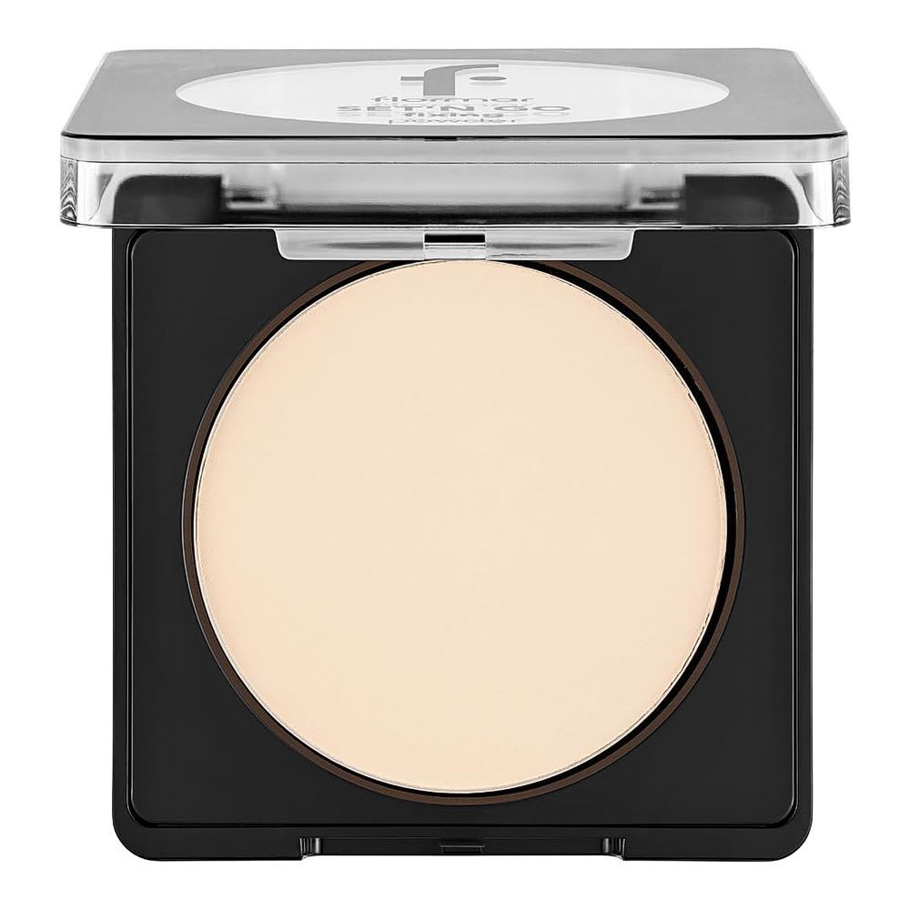 Flormar Set'N Go Fixing Powder, Pressed Setting Powder, 9.5g, 002 Honey - Image 2