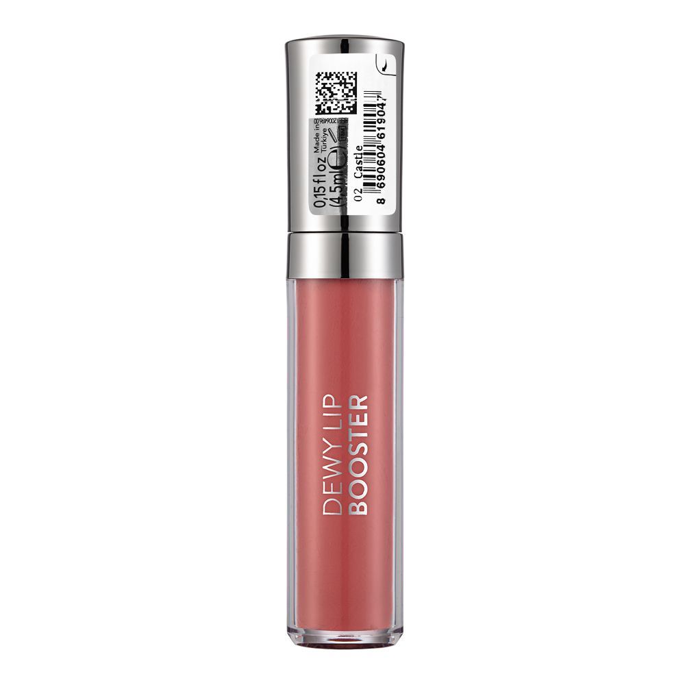 Flormar Dewy Lip Booster Lip Gloss, 4.5ml, 02 Castle - Image 2