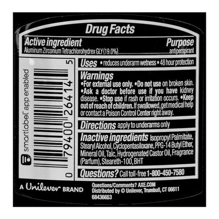 Axe Apollo Antiperspirant Deodorant Stick, Sage & Cedarwood, For Men, 48g - Image 3