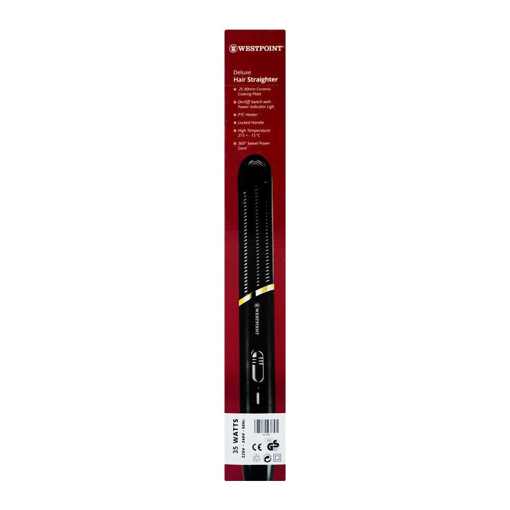 Westpoint Deluxe Hair Straightener, 35W, WF-6807 - Image 3