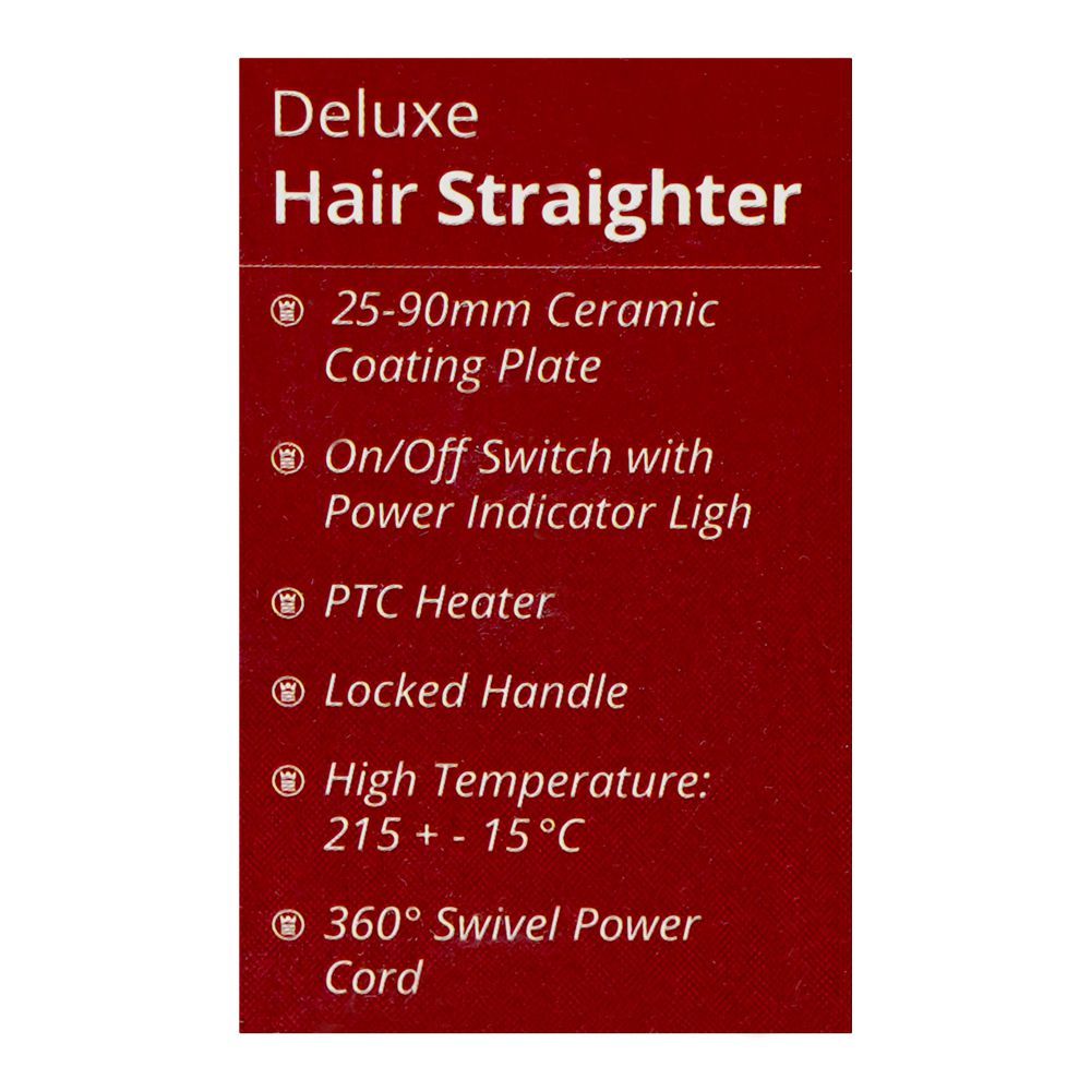 Westpoint Deluxe Hair Straightener, 35W, WF-6807 - Image 4