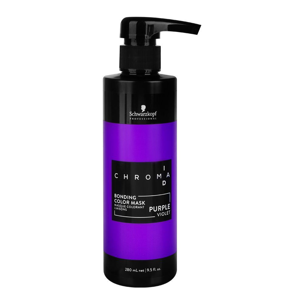 Schwarzkopf Chroma ID Bonding Color Mask, Purple Violet, 280ml - Main Image