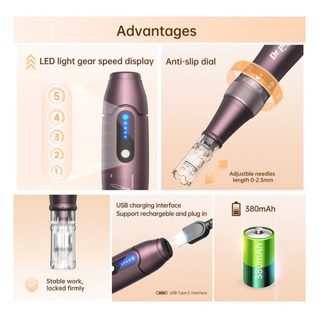 Auto Microneedle System, Dermapen Microneedling Device, Ultima-A10 - Image 4