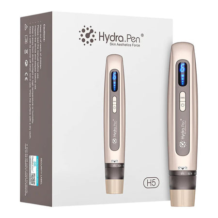 Hydra Pen Microneedle System, Dermapen Microneedling Device, Brown, H5 - Main Image