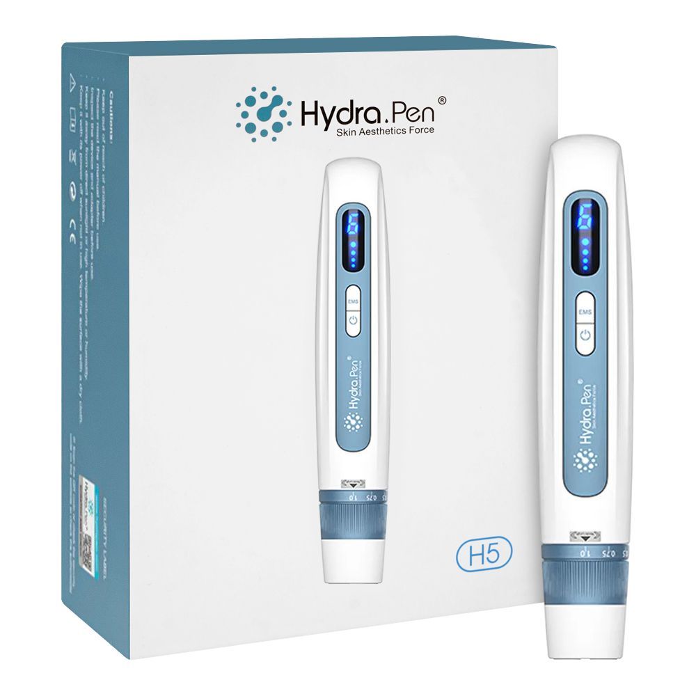 Hydra Pen Microneedle System, Dermapen Microneedling Device, Blue, H5 - Main Image