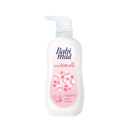 Babi Mild White Sakura Organic Baby Lotion, 350ml - Main Image