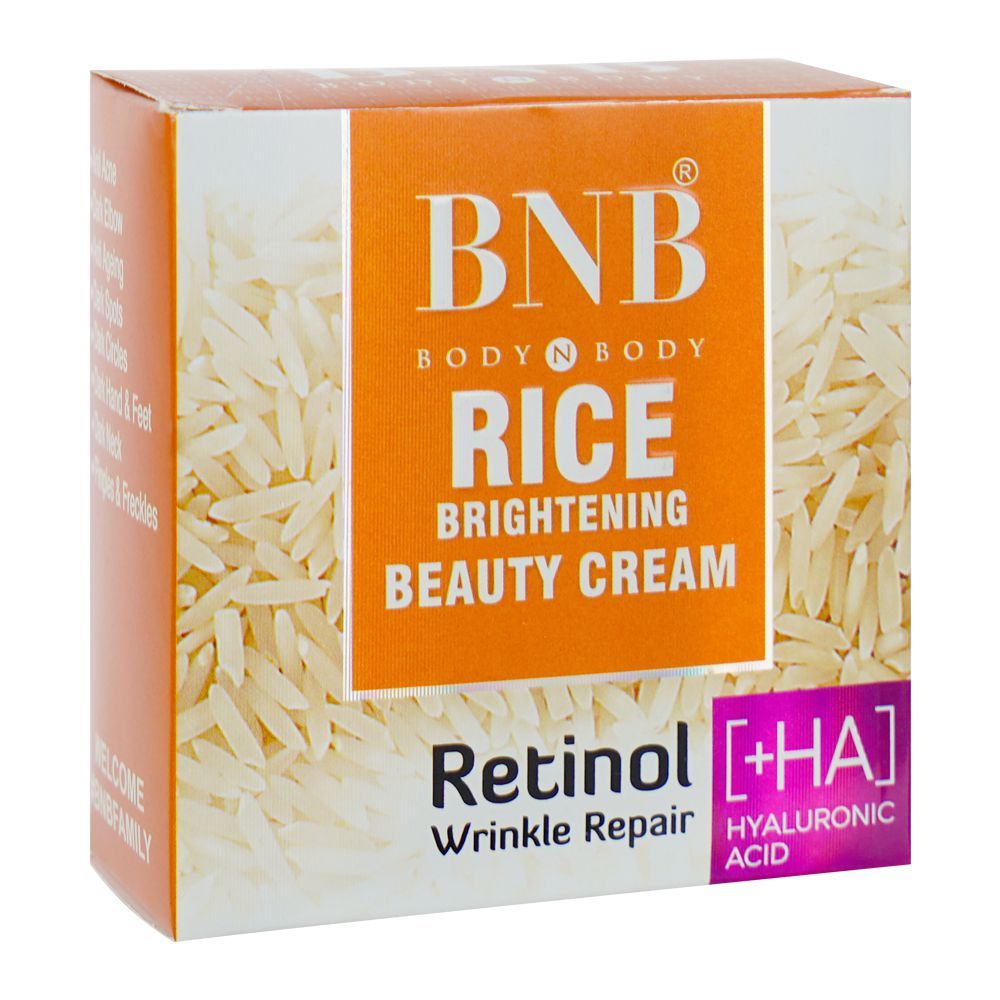 BNB Rice Brightening Beauty Cream With Wrinkle Repair Retinol & Hyaluronic Acid - Main Image
