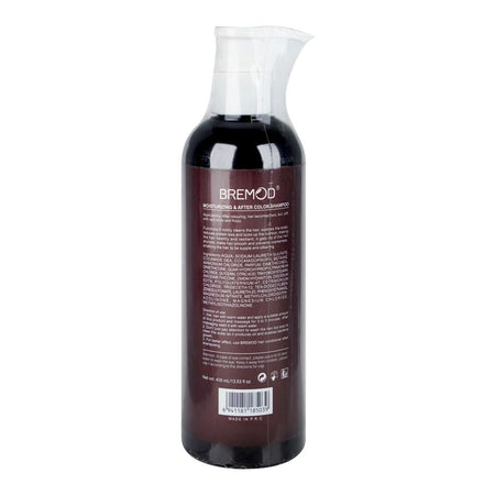 Bremod Moisturizing and After Color Shampoo, For Color Treated Hair, 400ml - Image 2