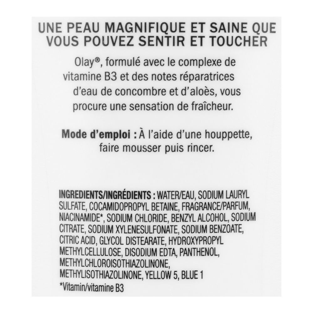 Olay Fresh Outlast Vitamin B3, Cucumber Water & Aloe Vera Complex Body Wash, 700ml - Image 3