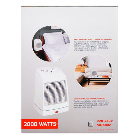 Gaba National Fan Heater, 1000-2000W, GN-2028 - Image 4