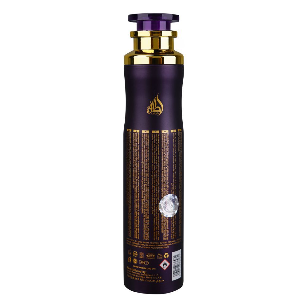 Lattafa Badee Al Oud Amethyst Air Freshener, 300ml - Image 2