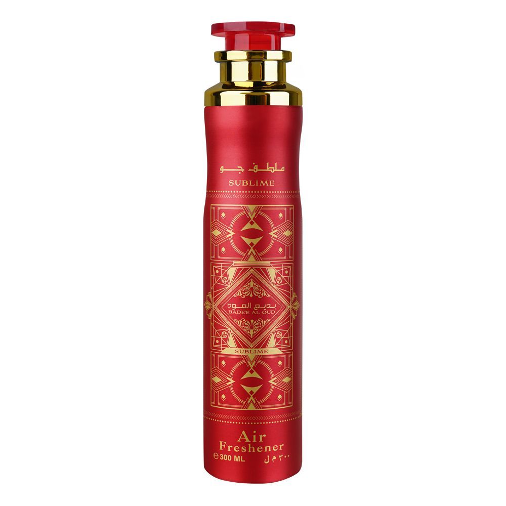 Lattafa Badee Al Oud Sublime Air Freshener, 300ml - Main Image