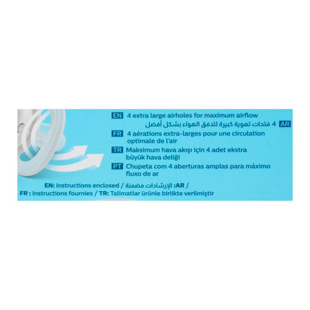 Avent Ultra Air Animals Soothers, For 6-18 Months Babies, 2-Pack, SCF080/12 - Image 6