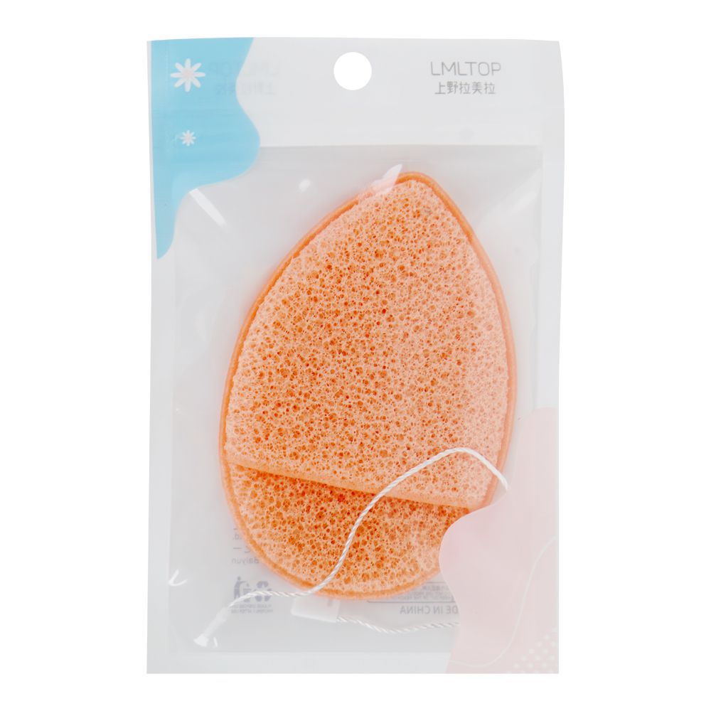 LMLTOP Facial Cleansing Reusable Face Sponge, For Deep Skin Exfoliation, 1-Pack, SY770 - Main Image