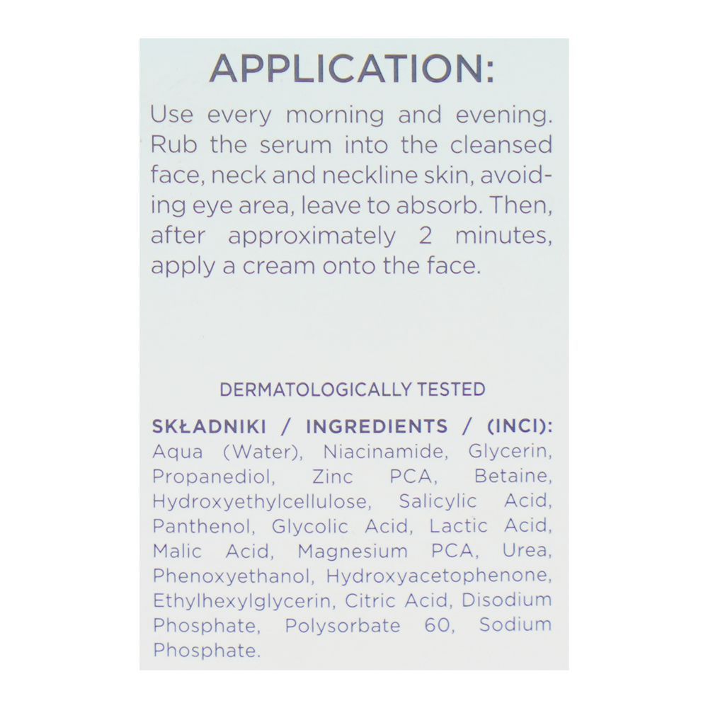Eveline Super Duet 10% Zinc & Salicylic Acid Complex Anti-Blemish Serum, 18ml - Image 4