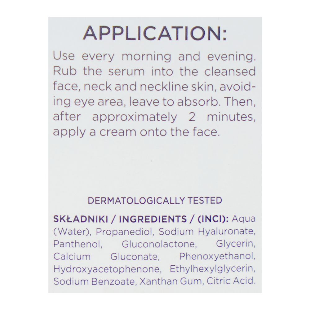 Eveline Super Duet 2% Hyaluronic Acid & D-Panthenol Complex Moisturizing Serum, 18ml - Image 3