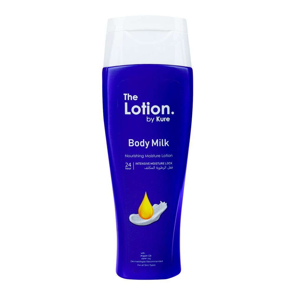 English The Lotion By Kure Argan Oil Body Milk Nourishing Body Lotion, 200ml - Main Image
