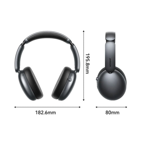 Joyroom Hybrid ANC Bluetooth Wireless Headphone, Black, JR-JH1 - Image 7