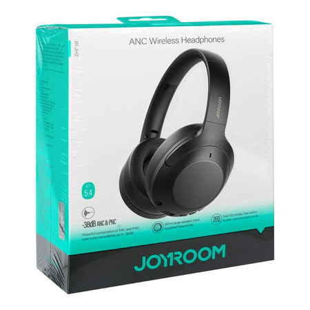 Joyroom Hybrid ANC Bluetooth Wireless Headphone, Black, JR-JH2 - Image 2