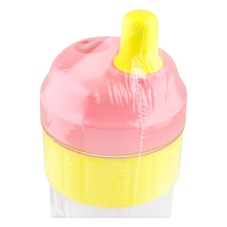 Homeatic Plastic Water Bottle with Straw, 850ml, Pink, HMT-031 - Image 3