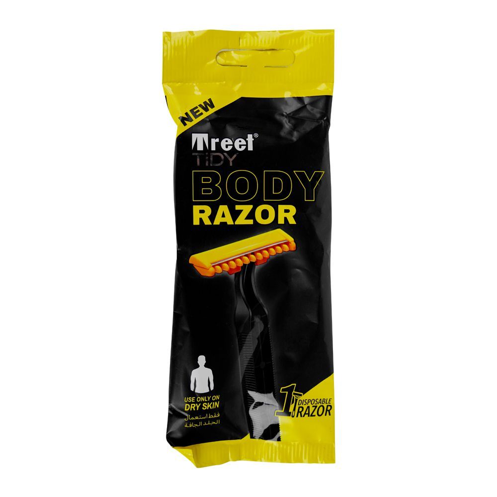 Treet Tidy Disposable Men's Shaving Body Razor, 1-Pack - Main Image