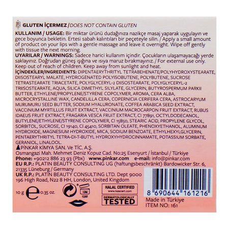 Pastel Lab Lip Sleeping Mask Peach, 10g, No. 21 - Image 5