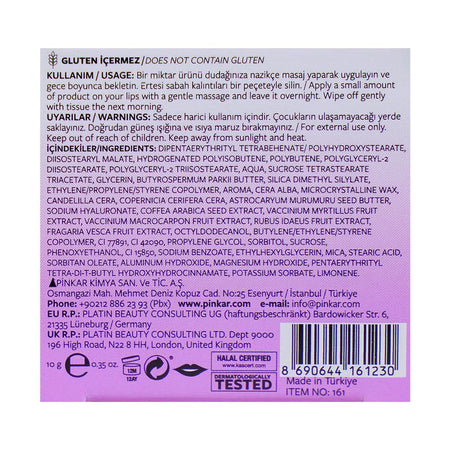 Pastel Lab Lip Sleeping Mask Blueberry, 10g, No. 23 - Image 5