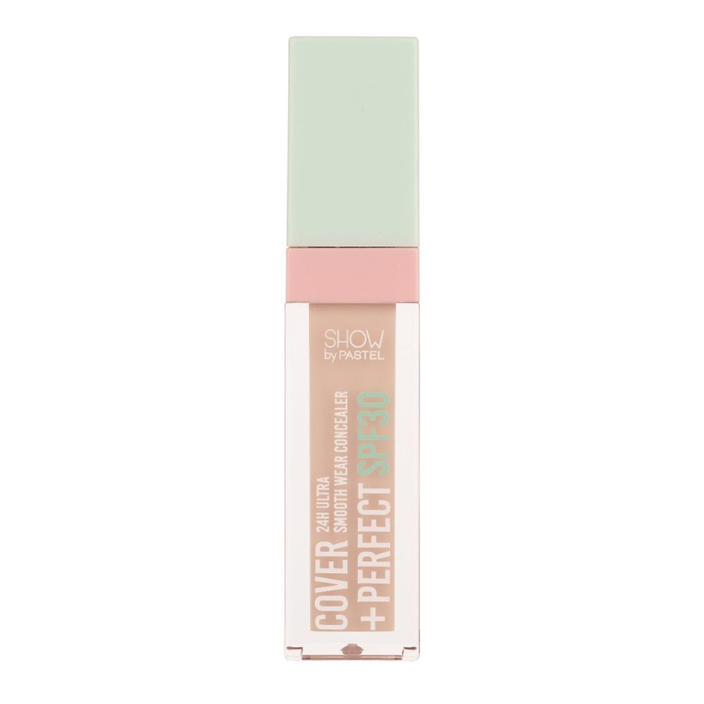 Pastel Cover + Perfect Concealer with SPF30, 24 Hours Ultra Smooth Wear, 7.8ml, 302 Light Rose - Main Image