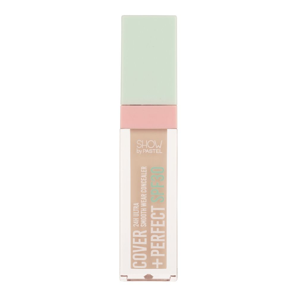 Pastel Cover + Perfect Concealer with SPF30, 24 Hours Ultra Smooth Wear, 7.8ml, 303 Baby Powder - Main Image