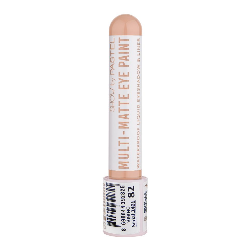 Pastel Multi-Matte Eye Paint Waterproof Liquid Eyeshadow & Eyeliner, 4.2ml, No. 82 - Main Image