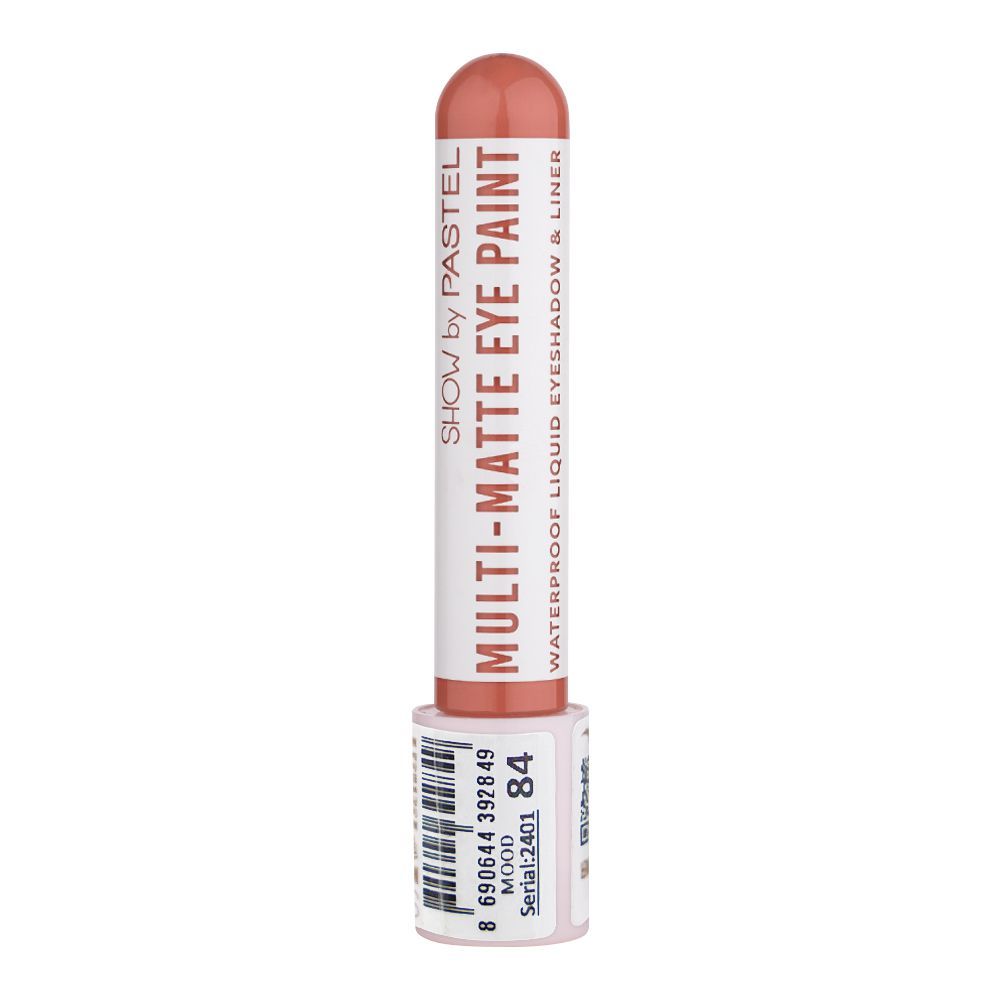 Pastel Multi-Matte Eye Paint Waterproof Liquid Eyeshadow & Eyeliner, 4.2ml, No. 84 - Main Image