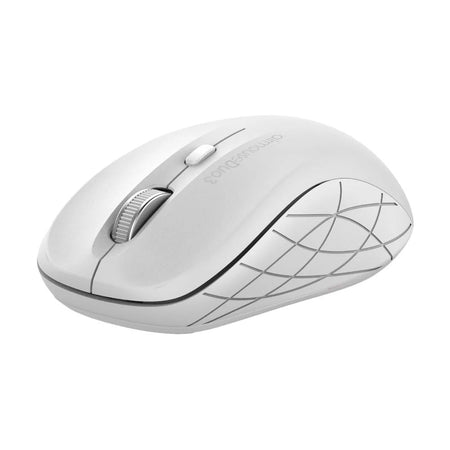 Alcatroz Airmouse Duo3 Silent Multi-Connection Wireless Mouse, White - Image 2