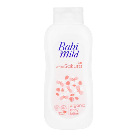 Babi Mild White Sakura Organic Baby Lotion, 180ml - Image 3