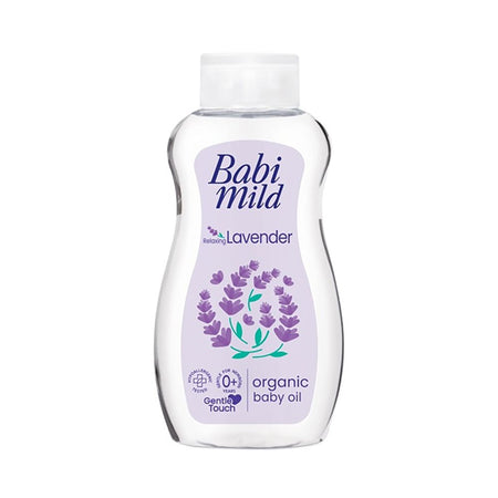 Babi Mild Lavender Organic Baby Oil, For 0+ Years, 200ml - Main Image