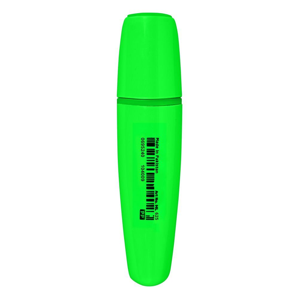 Dollar Neon Marker Highlighter, Green, 1-Pack, HL625 - Image 2