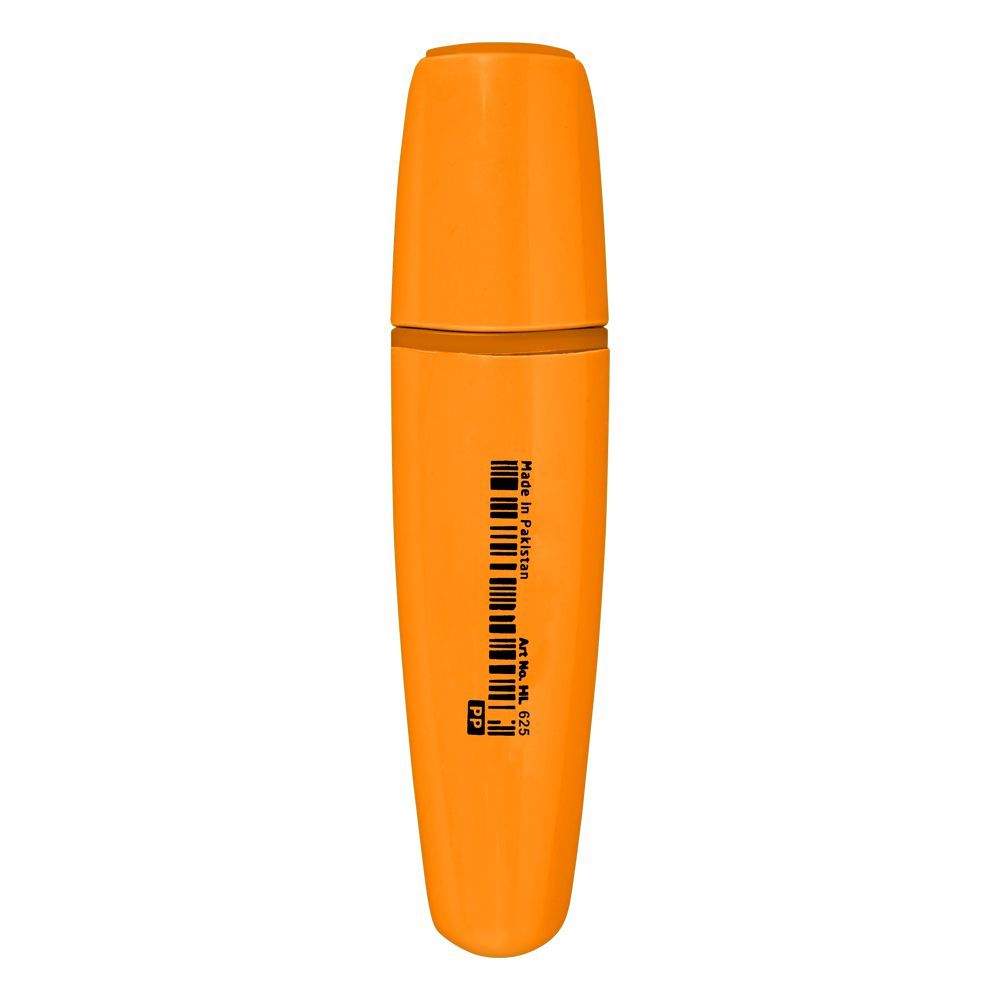 Dollar Neon Marker Highlighter, Orange, 1-Pack, HL625 - Image 2