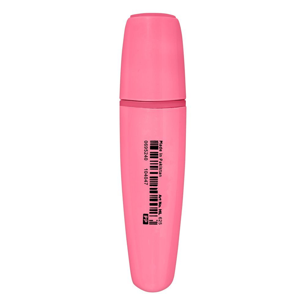 Dollar Neon Marker Highlighter, Pink, 1-Pack, HL625 - Image 2