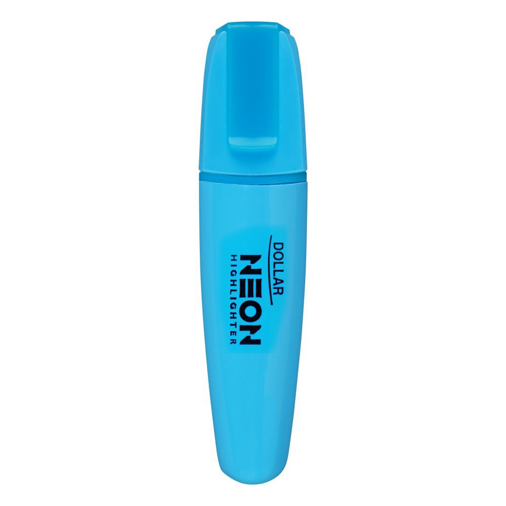 Dollar Neon Marker Highlighter, Ferozi, 1-Pack, HL625 - Main Image