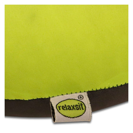 Relaxsit Fiber Two-Tone Neck Pillow, For Travel, Home & Office, Green, 13"x12" - Image 5
