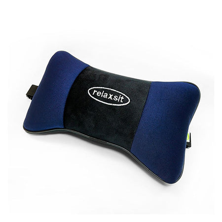 Relaxsit Travel Buddy Pro 3in1 Eye Mask, Car & Neck Pillow, For Travel, Home & Office, Navy Blue, 7" x 14" - Image 5