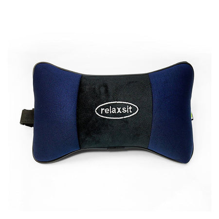 Relaxsit Travel Buddy Pro 3in1 Eye Mask, Car & Neck Pillow, For Travel, Home & Office, Navy Blue, 7" x 14" - Image 6
