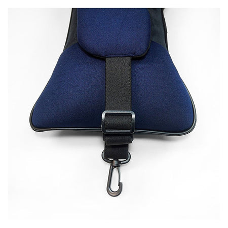 Relaxsit Travel Buddy Pro 3in1 Eye Mask, Car & Neck Pillow, For Travel, Home & Office, Navy Blue, 7" x 14" - Image 7