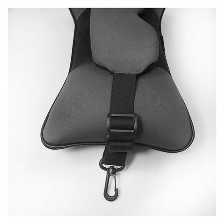 Relaxsit Travel Buddy Pro 3in1 Eye Mask, Car & Neck Pillow, For Travel, Home & Office, Gray, 7" x 14" - Image 8