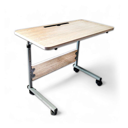 Relaxsit Flexi-Big C-Table/Adjustable Laptop Trolley with Book Rack, Gray, 25-34” H x 15.75” W x 23.75” L - Image 3