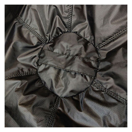 Relaxsit Smiley Fabric Bean Bag, Black, 22.83" x 29.53" - Image 4